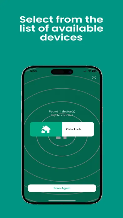 Captures d'écran de Gate Unlock