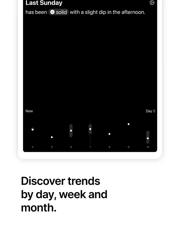 Swing — Mood tracking widget iPad 应用截图