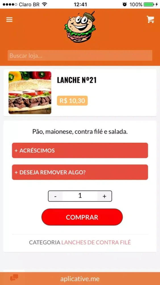 DúBom Lanches Ekran Görüntüleri