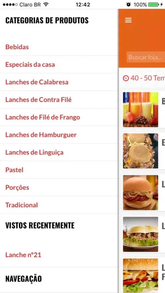 DúBom Lanches Ekran Görüntüleri