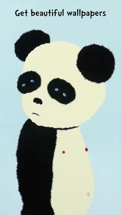 Zrzuty ekranu Goodbye Panda - i love ikooki wallpapers - art piece in your pocket - Dvir Cohen-Kedar