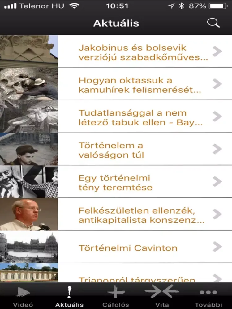Capturas de pantalla de Tényleg! iPad 