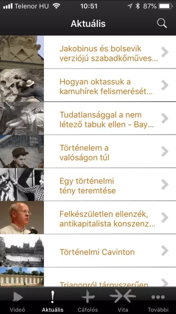 Capturas de pantalla de Tényleg!
