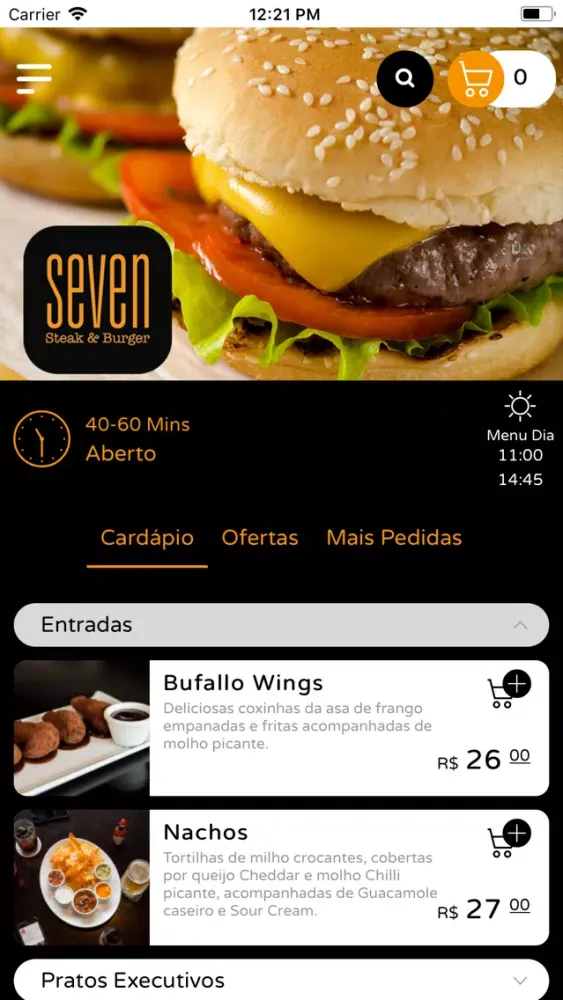 Capturas de pantalla de Seven Restaurantes
