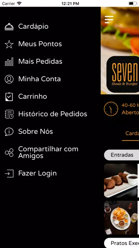 Capturas de pantalla de Seven Restaurantes