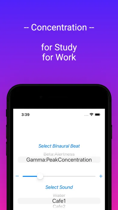 Screenshot di Binaural Beats and BGM