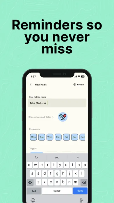 Habit Tracker - HabitFox應用截圖