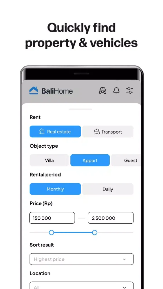 BaliHome应用截图