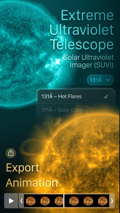 Solar Weather - Space Forecast स्क्रीनशॉट