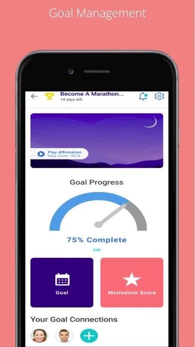 ภาพหน้าจอของ Believe It: Goals, Motivation