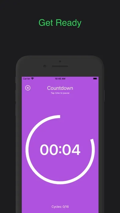 Tangkapan skrin Interval - Simple Timer