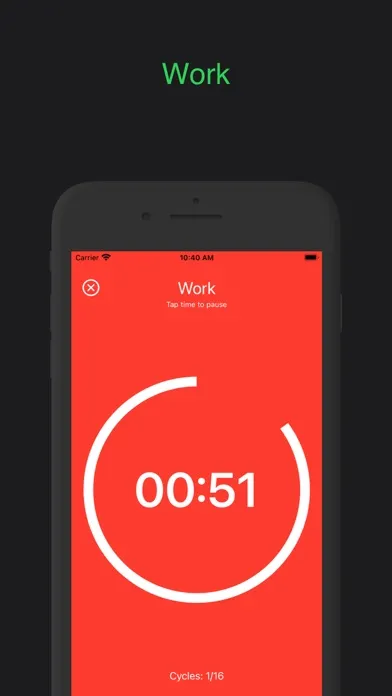 Tangkapan skrin Interval - Simple Timer
