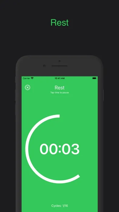 Tangkapan skrin Interval - Simple Timer
