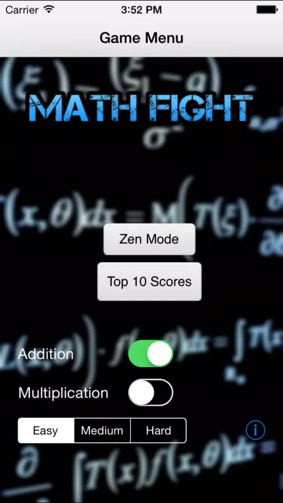Math Fight Challenge Screenshots