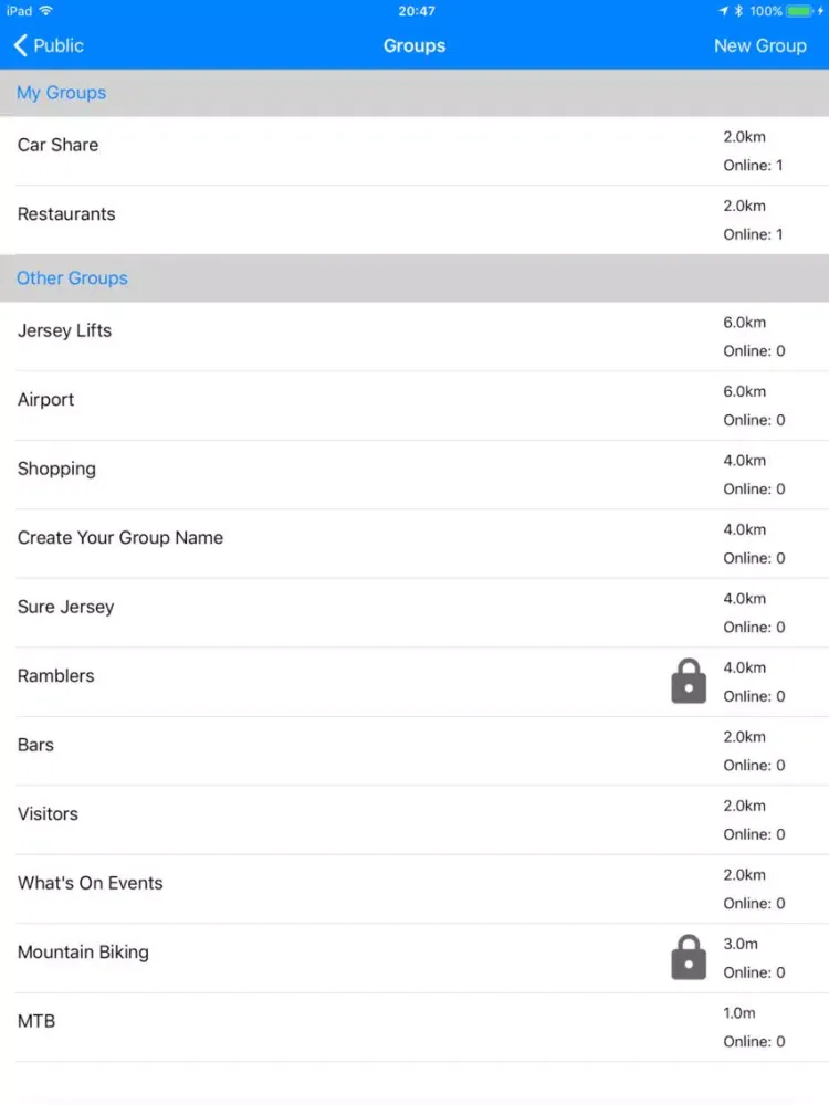 Capturas de pantalla de BLABR Messenger Chat App iPad 