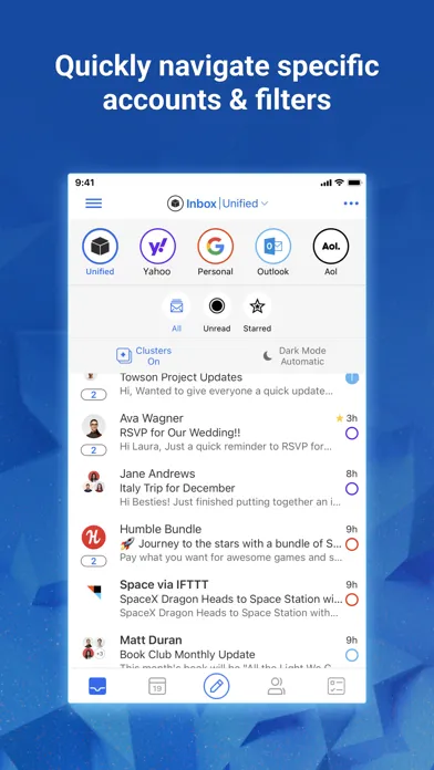 Скриншоты Blue Mail - Email | Calendar
