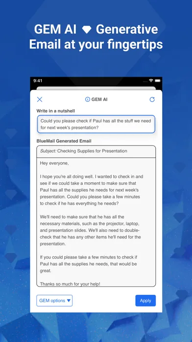 Скриншоты Blue Mail - Email | Calendar