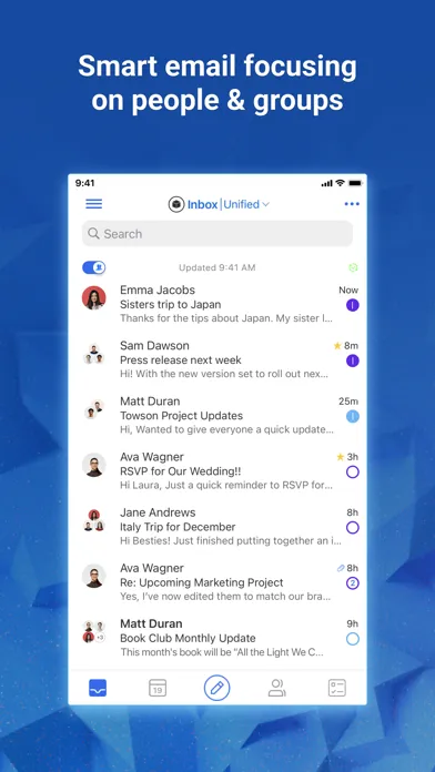 Скриншоты Blue Mail - Email | Calendar