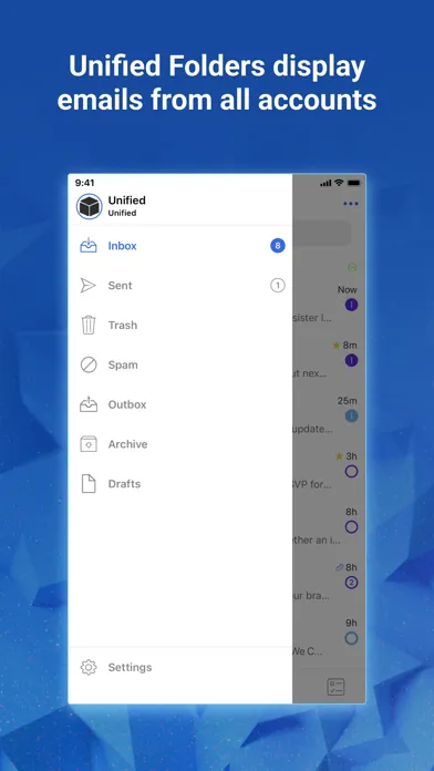 Скриншоты Blue Mail - Email | Calendar