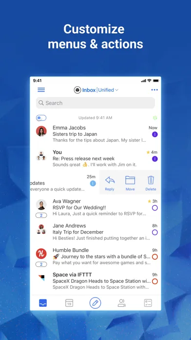 Скриншоты Blue Mail - Email | Calendar
