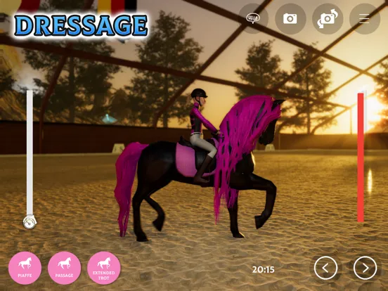 Tangkapan skrin Horse Academy: Ride & Compete iPad 