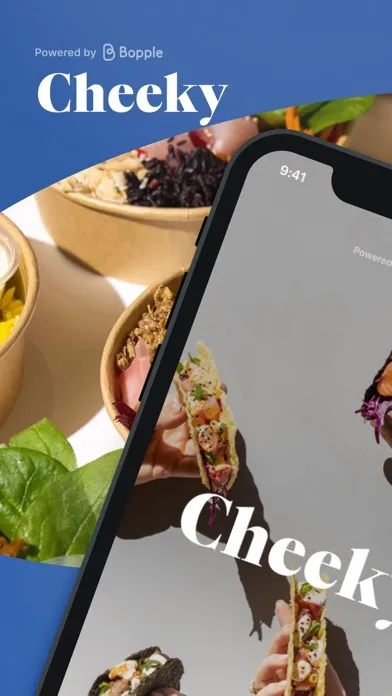 Capturas de tela do Cheeky Poké Bar: Order & Pay