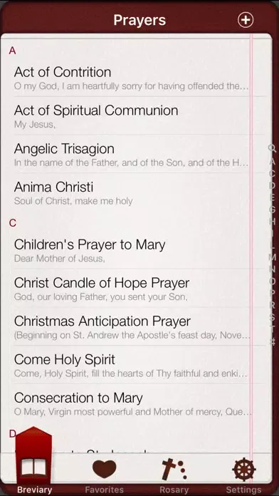 Breviary: Catholic Prayers 스크린샷