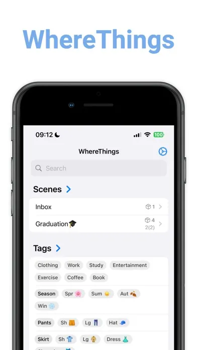 Capturas de pantalla de WhereThings - Item Organizer
