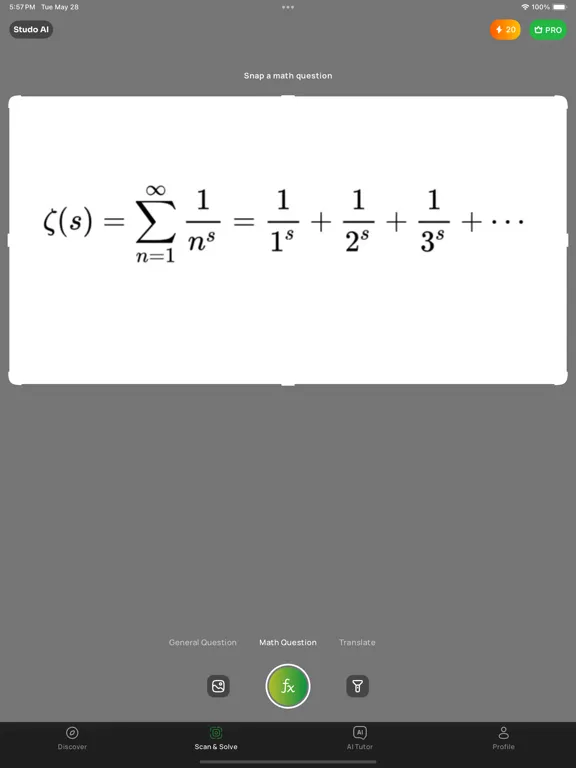 Studo: AI Homework Helper iPad  Screenshots