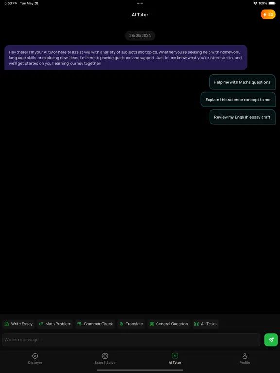 Studo: AI Homework Helper iPad  Screenshots