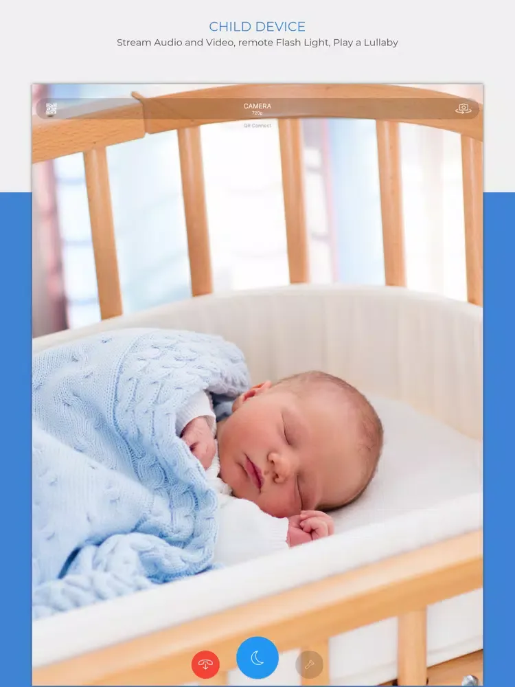 Capturas de tela do CamGuard Secure Baby Monitor iPad 