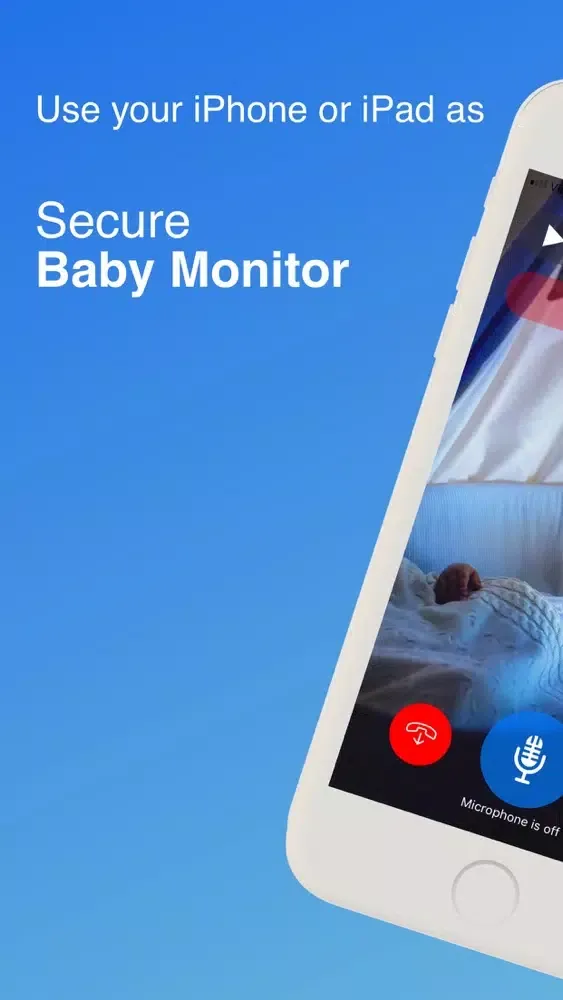 Capturas de tela do CamGuard Secure Baby Monitor