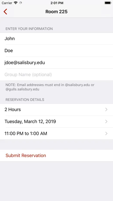 Salisbury University Libraries Ekran Görüntüleri