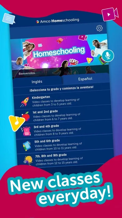 Amco Homeschooling Screenshots
