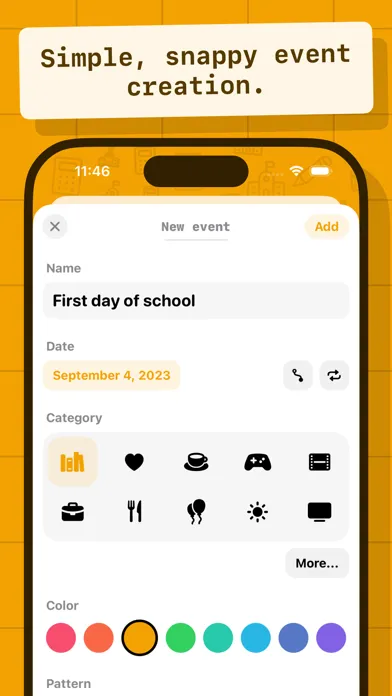Capturas de tela do Up Ahead: Countdown Widgets