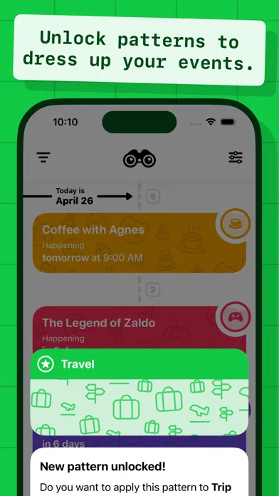 Capturas de tela do Up Ahead: Countdown Widgets