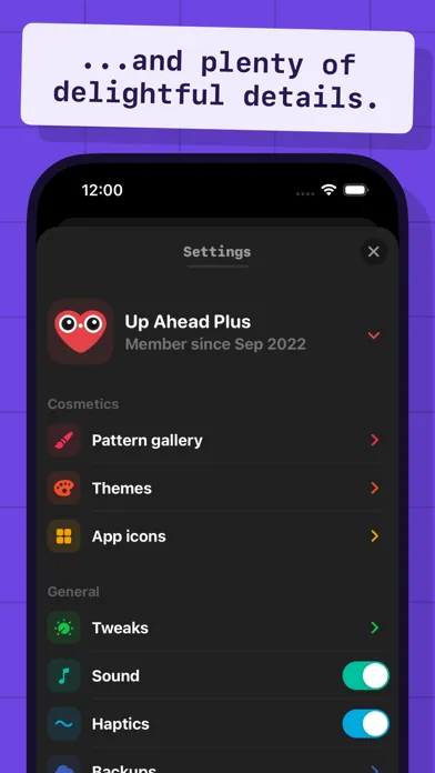 Capturas de tela do Up Ahead: Countdown Widgets