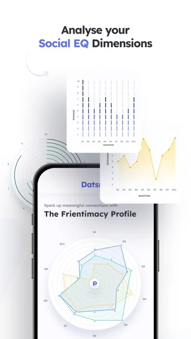 Datsme: Social Wellness App スクリーンショット