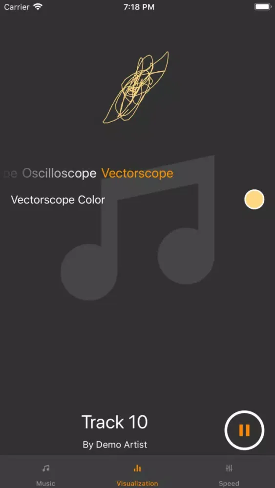 Audio Spectrum Visualizer Screenshots