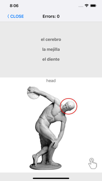 Capturas de tela do Learn Spanish words with ST