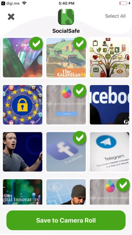 صور SocialSafe