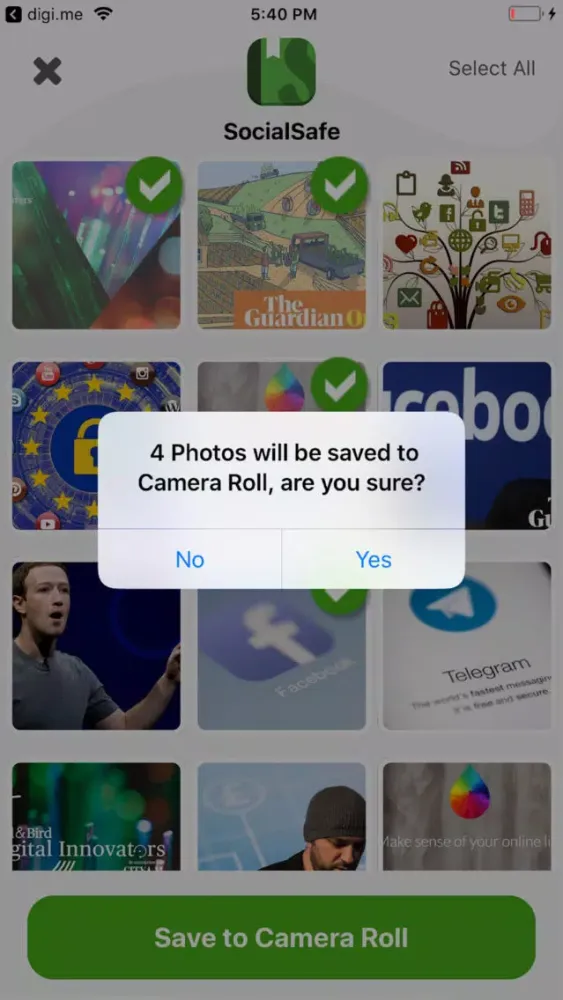 صور SocialSafe