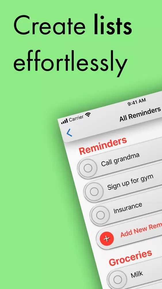 Zrzuty ekranu MegaList: ToDo & Productivity