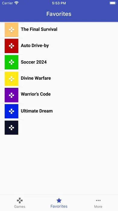 Capturas de pantalla de Games List Pro for PS5, PS Now