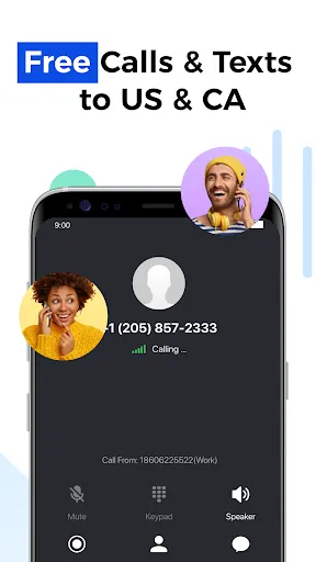Zrzuty ekranu Unlimited Texting, Calling App