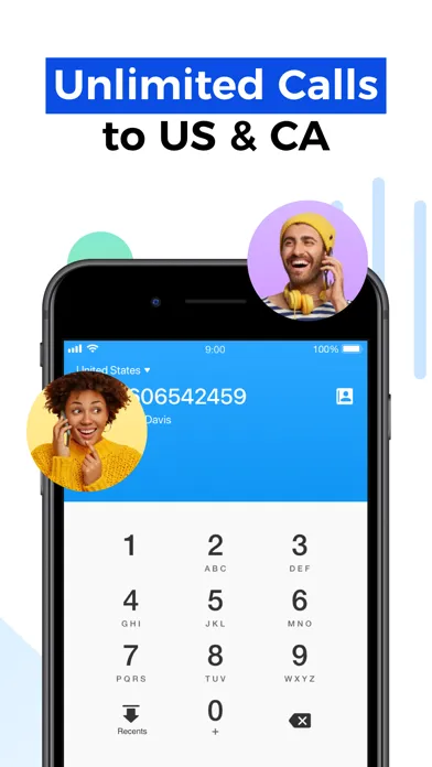 Скриншоты Dingtone: Phone Calls + Texts