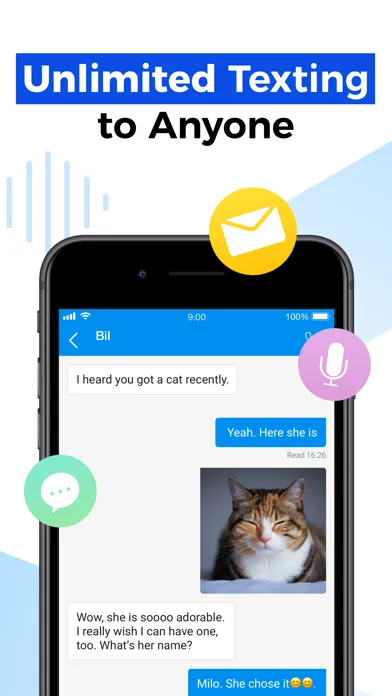 Скриншоты Dingtone: Phone Calls + Texts