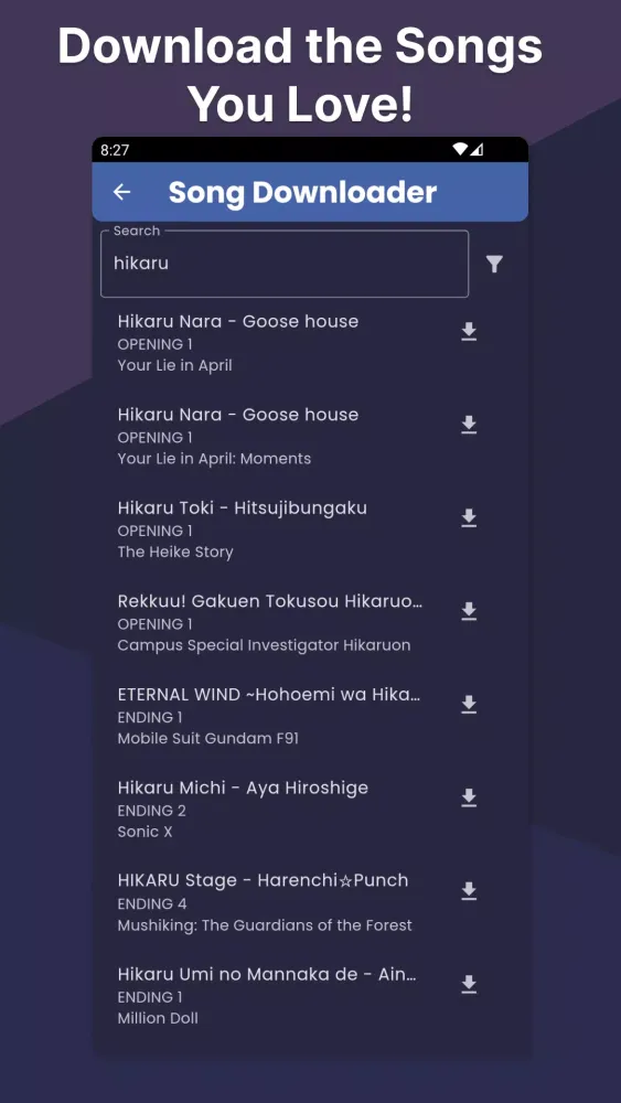 Capturas de pantalla de Anime Song Quiz