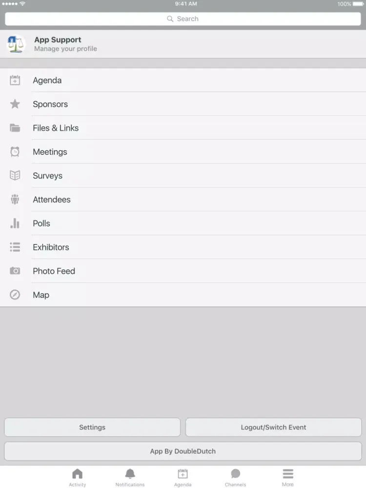 NetApp Legal iPad  Screenshots