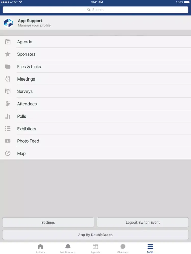 ACT-IAC iPad  Screenshots